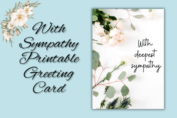 Download Withy Sympathy PNG Greeting Card - Greeting Collection