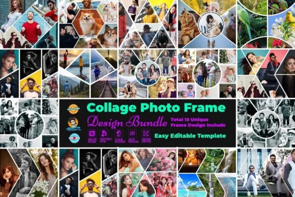 Download Collage Photo Frame Design Bundle - Frame design Collection