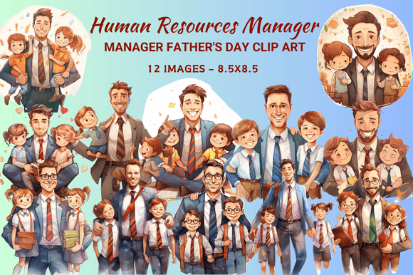 Download Human Resources Manager Father's Day Cli - Resources Collection