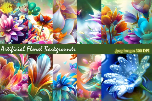 Download Artificial Floral Backgrounds - Backgrounds Collection