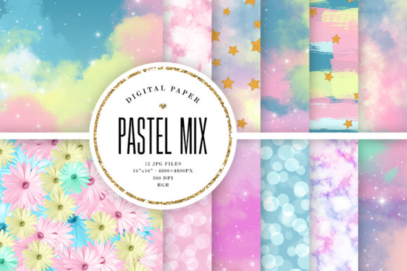Download Pastel Mix Backgrounds - Backgrounds Collection